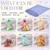 10/20pcs Organza Gift Bags Moon Stars Candy Pouches  For Festival Party Wedding