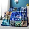 Happy 17Th Birthday Home Customize Your Name Blankets A Comfortable Soft And Lightweight Allseason Blanket A Great Gift For Friends Family Or For