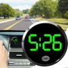Car LED Clock Touch-Control Dashboard Watch with LED Display Light for Fridge RV Classroom Travel Vehicle