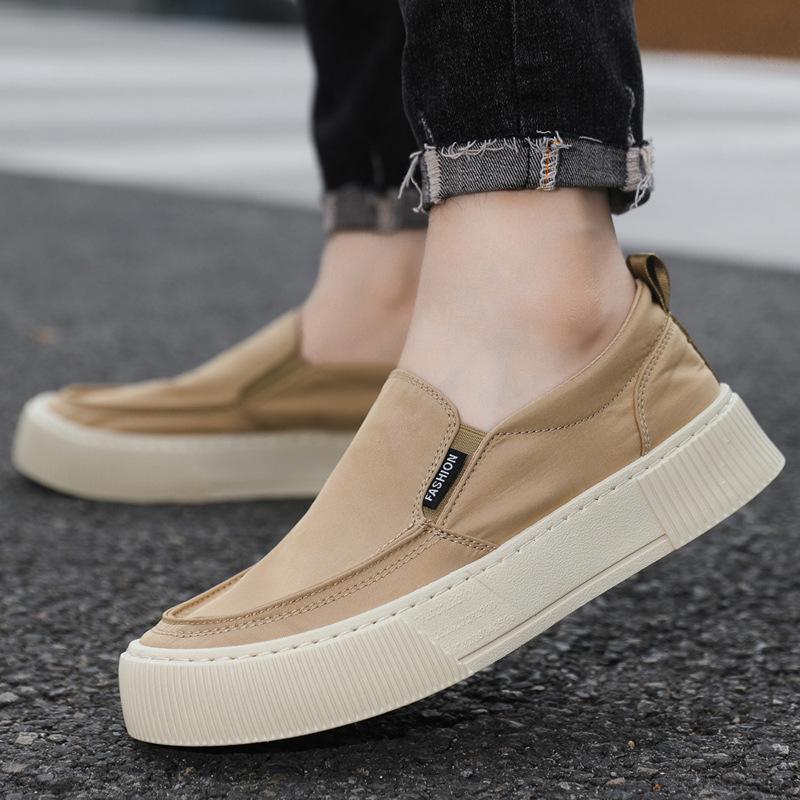 Summer New Ice Cool Men Flat Shoes Casual Sports Shoes Outdoor Breathable Soft Driving Shoes British Fashion Men Shoe Moccasins