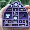 1PC Mini Rare Stand, Mini Wooden Collection Display Stand, Jewelry and Gemstone Display Stand Decoration