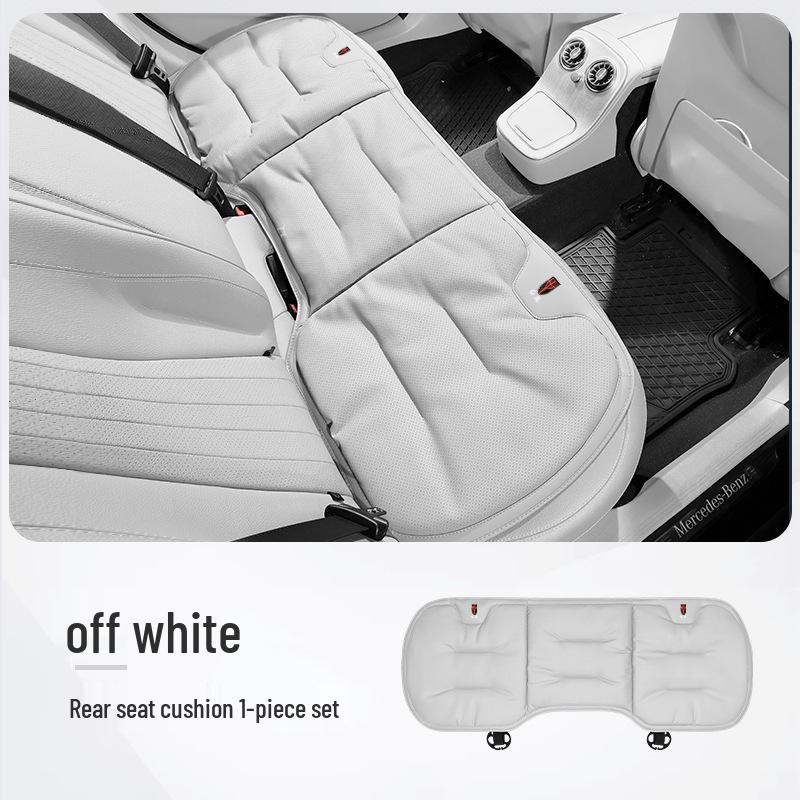 Breathable Nappa Leather Car Seat Cushion for Hongqi Models (H5, H7, H6, E-H9, HS7, HS5, EQM5, HS3) - All Seasons Universal Fit