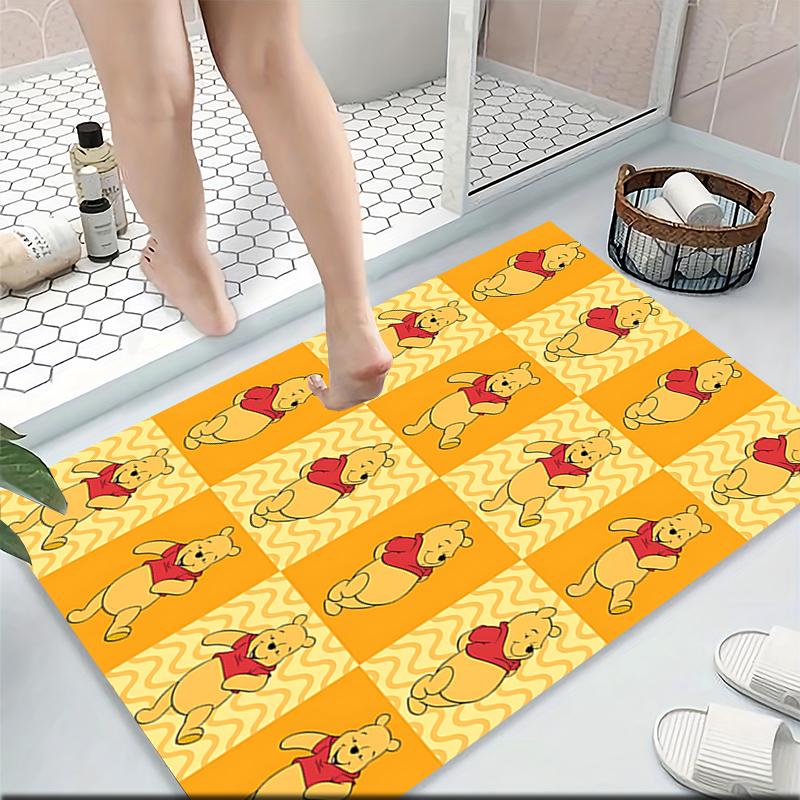 Winnie Pooh Carpet Rug Soft Washable Anti Slip Home Living Room Sofa Mats Personalized Christmas Rug