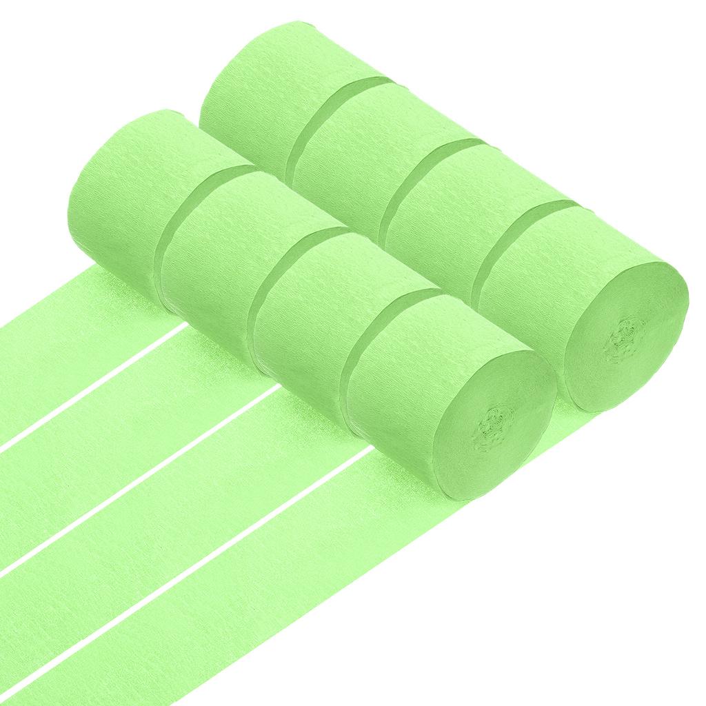 8 Rolls Crepe Paper Streamers 656ft Rainbow Streamers for Party Decorations Wedding Ceremony Birthday Indoor Decorations