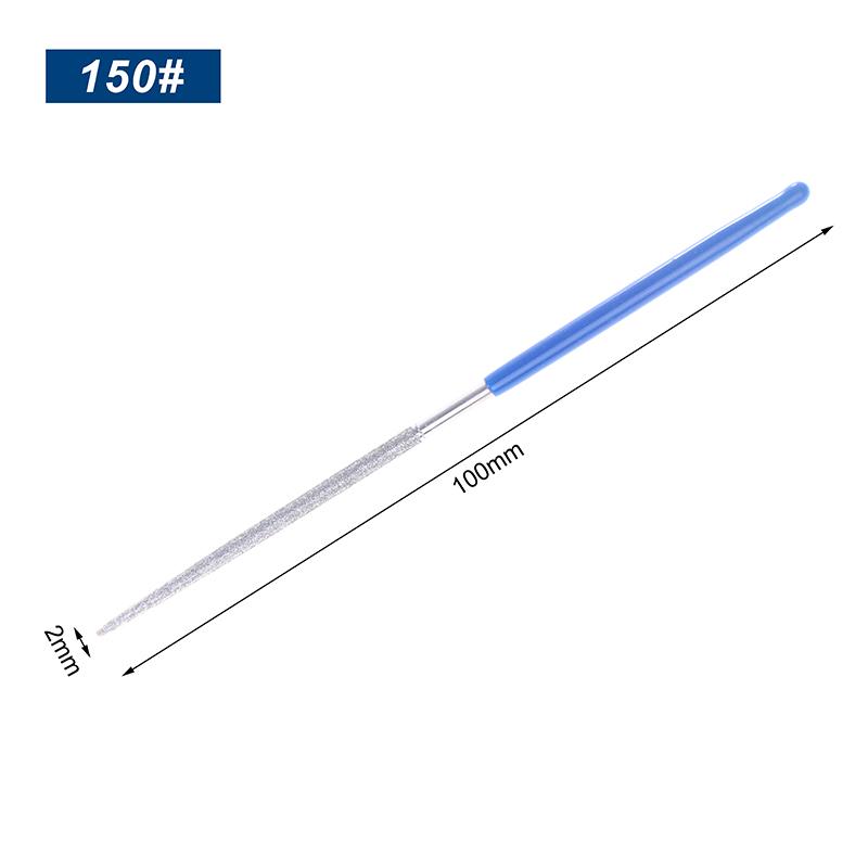 For Grinding Metal Jewely Stone Wood Dia.2mm Small Round Needle Files Customizable Alloy Hand Tools