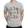 Yoga Other Creative TShirt for Unisex Hedgehog Round Neck Pure Cotton T Shirt Hip Hop Gift Clothes Streetwear