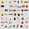50 Nordic Style Halloween Series Graffiti Stickers Stationery Stickers Water Cup Computer Waterproof Decorative Stickers
