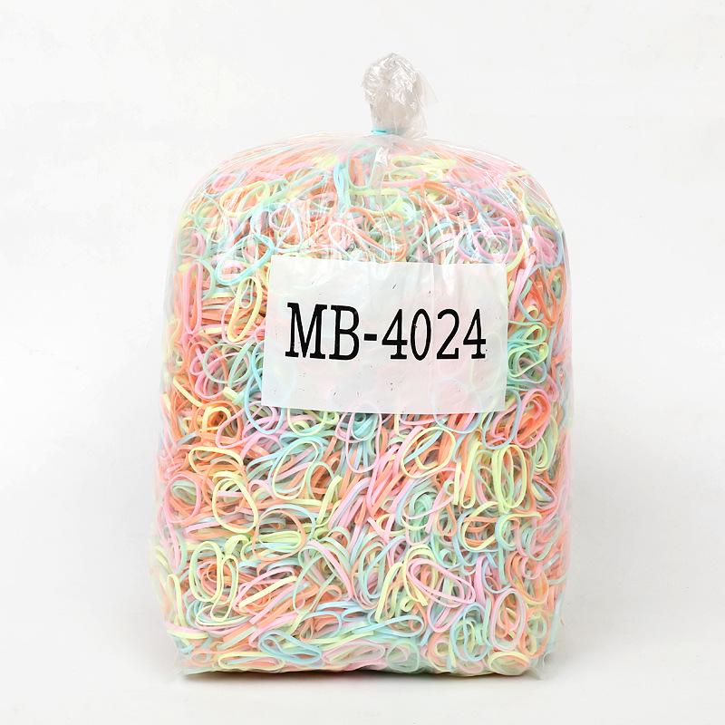 Elastici Colorati ad Alta Elasticità Piccoli per Bambini - Elastici di Gomma Usa e Getta in Confezione Bulk