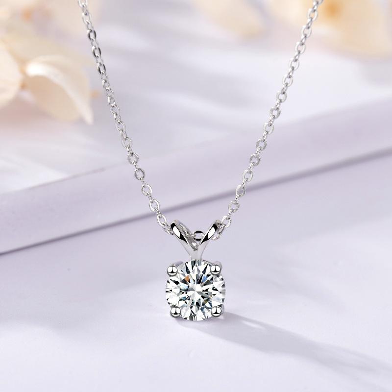 ANENJERY New Jewelry Set for Women Earrings/Necklace/Ring With Shiny White Cubic Zircon Bijoux Set