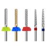 Professional Carbide Nail Drill Bits - 3/32" Tungsten Steel for Acrylic Gel & Natural Nails - Pedicure & Manicur Care Tools