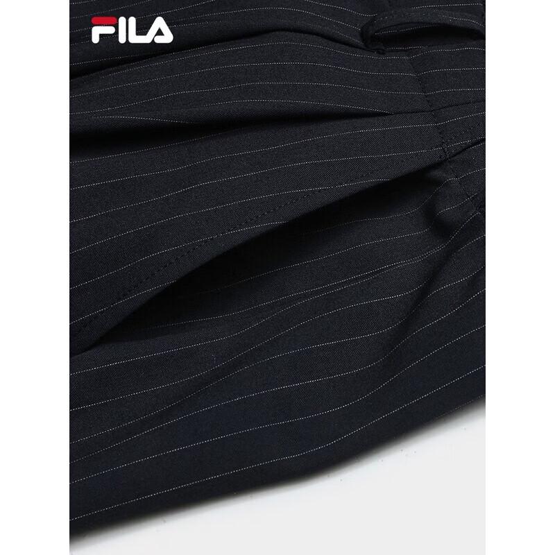 FILA Men's Striped Loose Straight Casual Trousers