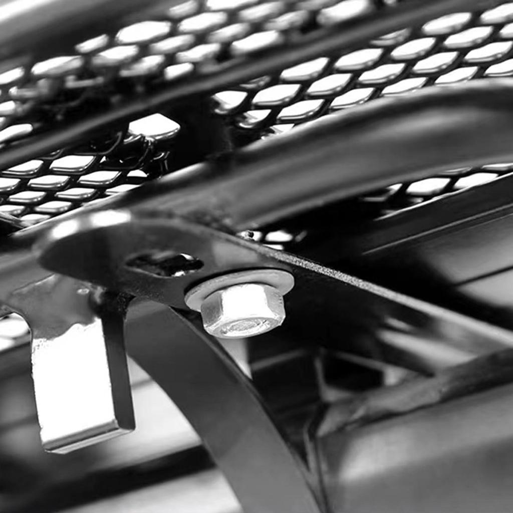 Rear Bike Basket Holding Water Bottle, Toys, Snacks Thicken Easily Install Bike Luggage Rack Basket for Outdoor Biking Equipment