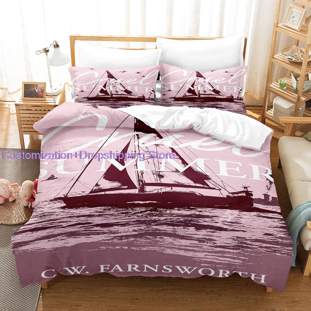 Cruel Summer Music themed fans love it Bedding Set Single Twin Full Queen King Size Bed Set Kids Bedroom Duvetcover Sets  Bed