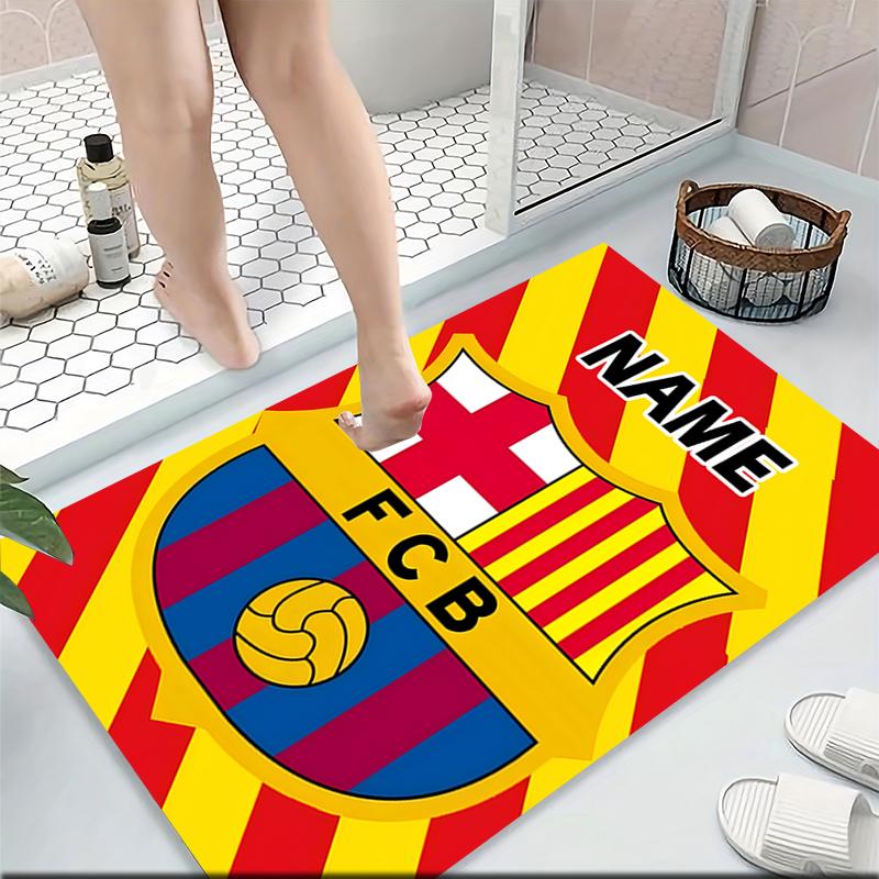 Custom Name Olympiacos FC Crest Carpet Rug Customizable Soft Washable Anti-Slip Home Living Room Sofa Mats Personalized Rug. 0909227