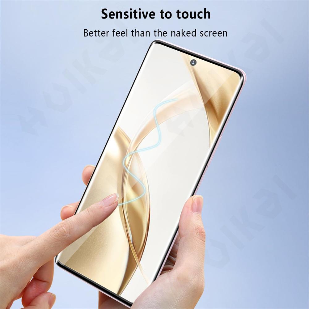 3 buc Sticlă Securizată Pentru Huawei Honor 200 100 Pro Lite X9A X9B Magic 6 Pro Lite Curbată Protector Ecran Complet Acoperire
