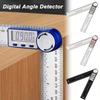 2 In 1 Protractor Digital High Accuracy Metal Square Electronic Angle Meter  Engineering