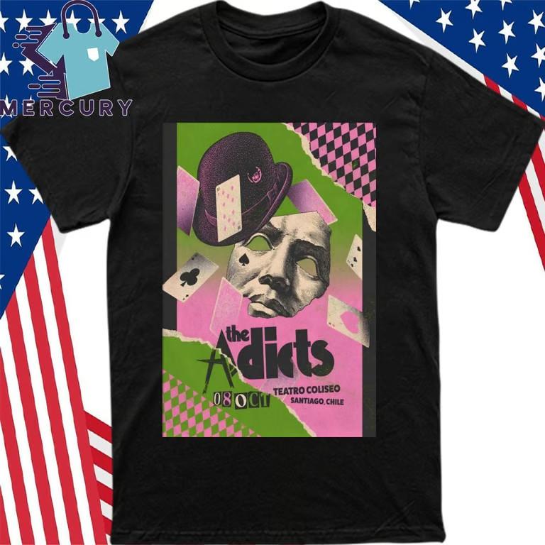 The Adicts Teatro Coliseo Santiago Chile Oct 8 2025 T-Shirt Unisex T-Shirt S