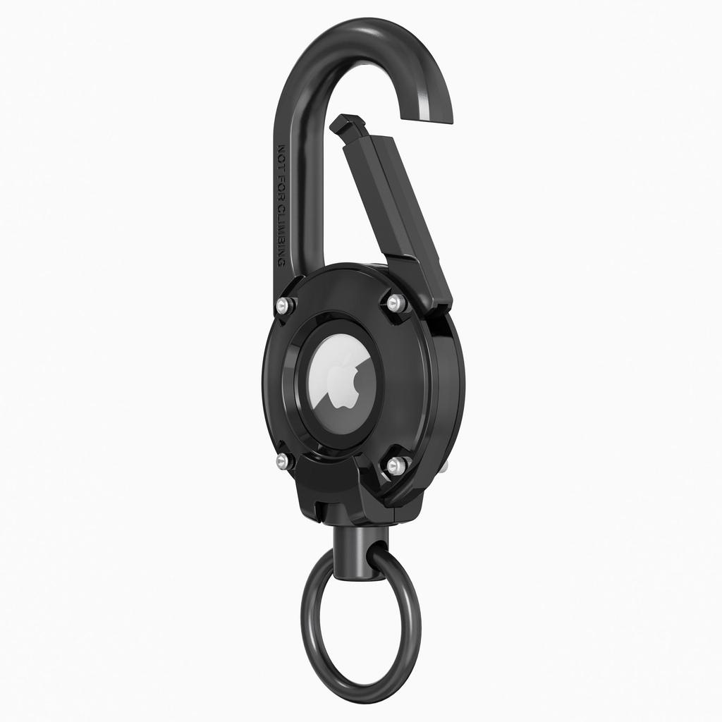 Logo Keychain for AirTag: Protective Anti-Loss Device Case & Key Ring