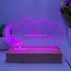 Personalized Night Light Kid Room Desk Decor Christmas Gift 3D Acrylic Custom Name Light