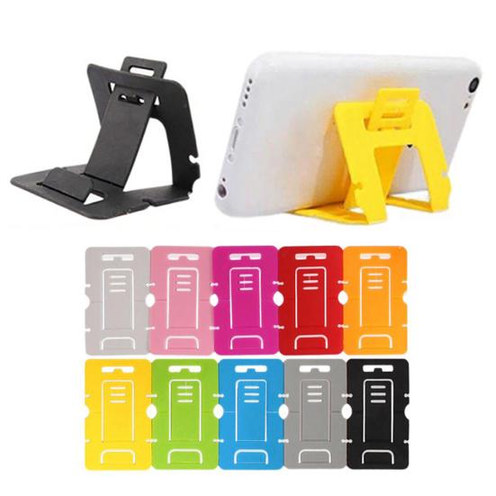 5Pcs Lazy Plastic Foldable Card Mobile Universal Portable Phone Stand Holder
