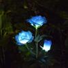 Solar Rose Flower Garden Light