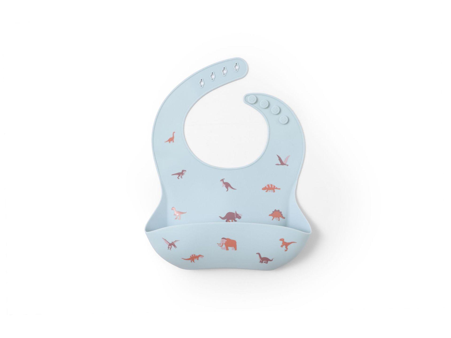 

Waterproof Food-Grade Silicone Baby Bib - Leak-Proof, Self-Feeding, Drool Protection