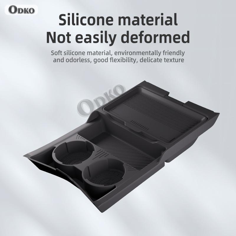 Für Haval M6 Silikon-Aufbewahrungsbox Mittelkonsole untere Schicht Modifikation Spezielles Auto-Innenzubehör Organizer