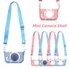 Cartoon Mini Camera Shell With Lanyard Portable Kids Camera Case Anti-Scratch Silicone Protective Cover For X2 Children Camera