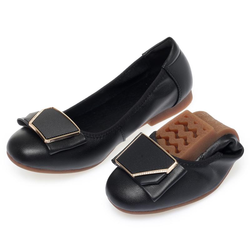 Fashion AIYUQI Women Beanie Shoes Spring 2025 New Flat Women Casual Shoes Genuine Leather Large Size Soft-soled Mom Shoes