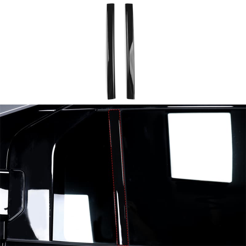 For Kia EV3 2024 2025 Carbon Fiber Central Console  Window Button Air Middle Vent Trim Rear Row Cover Car Tuning Accessories LHD