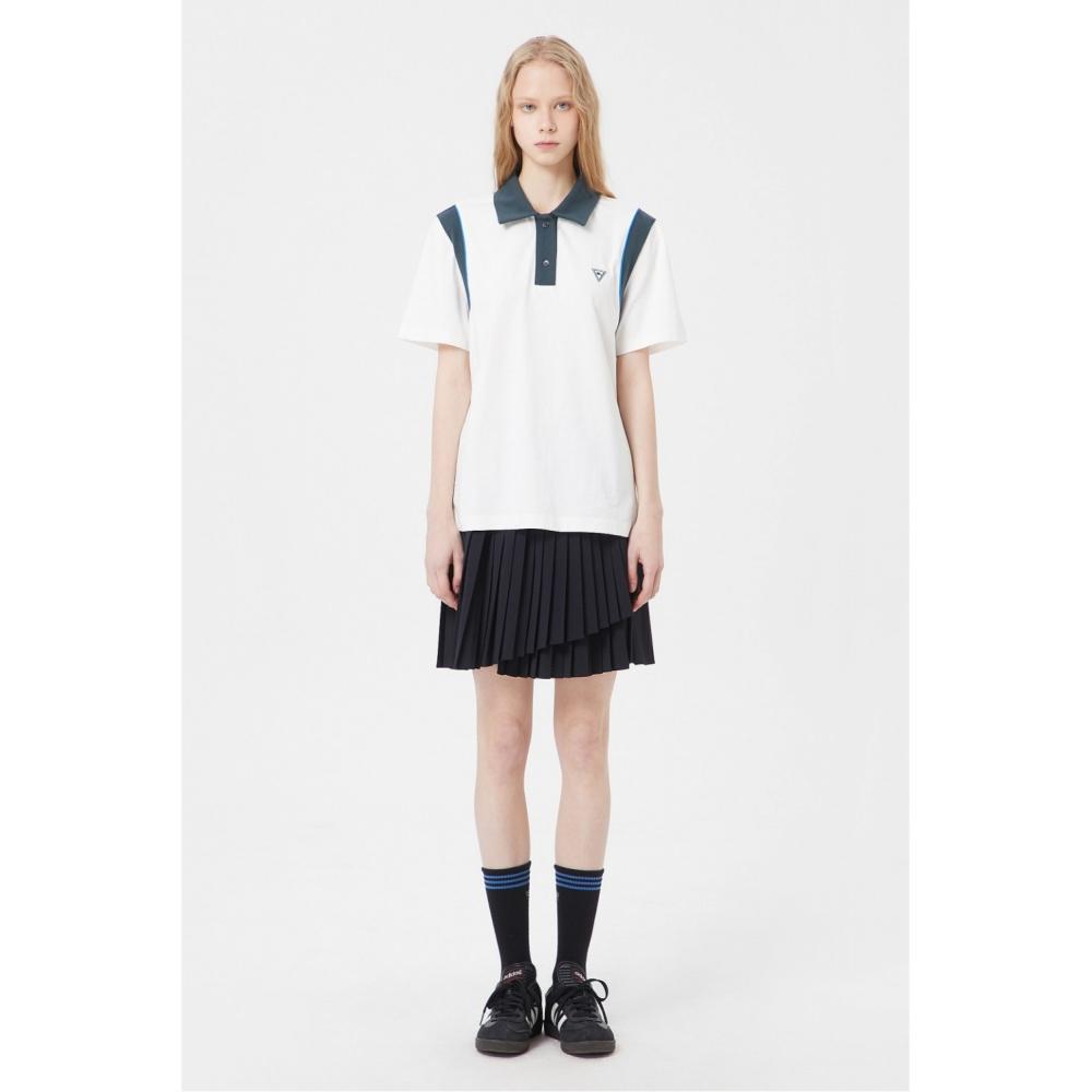 

Цветовая схема LUCKYMARCHE Футболки с воротником стандартного кроя_QWTAX23461WHX