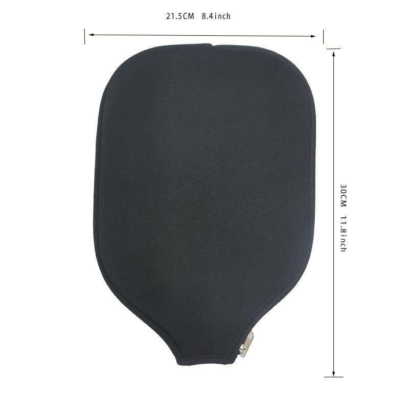 Soft Neoprene Pickleball Racket Sleeve Lightweight Waterproof Pickleball Paddle Cover Pickleball Accessories Protector Bag
