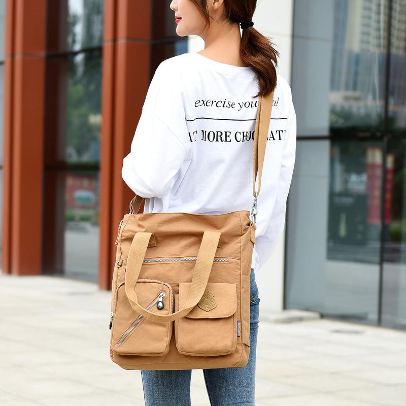 New High-capacity Nylon Cloth Bag, Single Shoulder Crossbody Bag, Handbag, Fashionable Handbag, Trendy