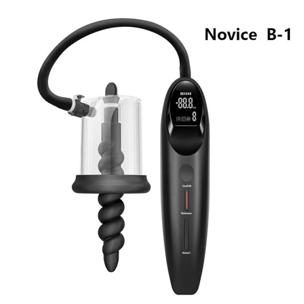 Smart Rosebud Anus Dilatator Automat Plug Anal Pompa Butt Beads Cupa de aspirat cu vid Masaj de prostata SM Jucărie sexuală Anal Plug vibrator