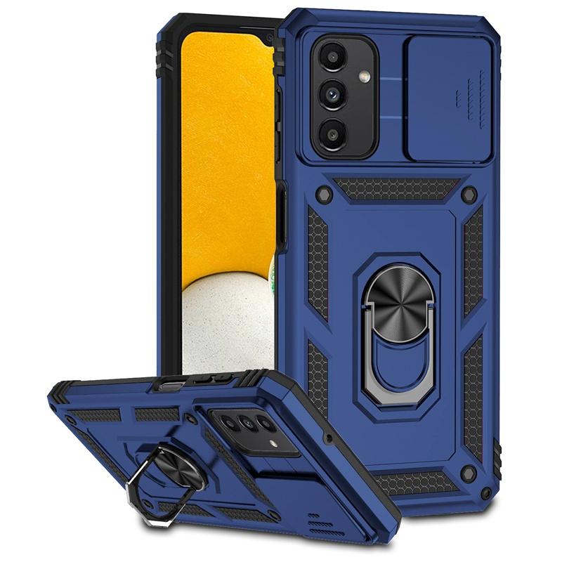 For Samsung Galaxy A13 5G A04s Case Shockproof Armor Magnetic Holder Ring Cover For Galaxy A04 S A 13 04S Camera Protect Fundas