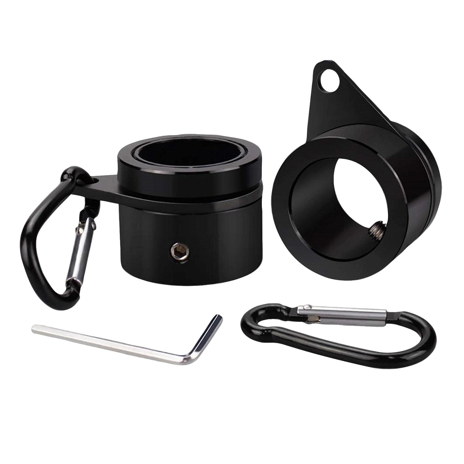

Flagpole Ring Accessory Set: Outdoor Flag Fasteners With - Clips. Crafted From High-strength, Metal, These Rings Feature A Convenient Screw-lock One Size чёрный