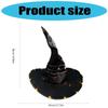 Halloween Wizard Hat Light Up Witch Hat Witch Caps Wizard Costume Accessories for Masquerade Party Decor Cosplay Props