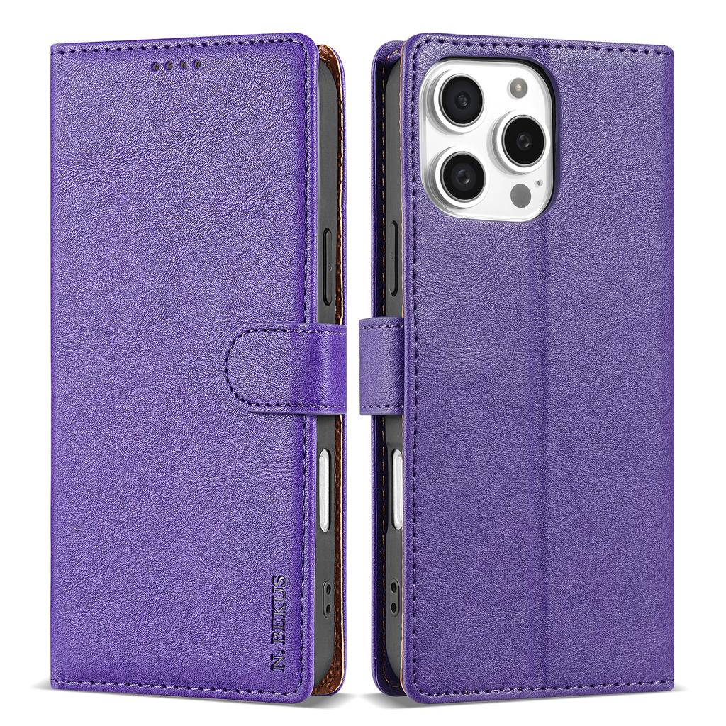 Luxury Business Wallet Leather Case For iPhone 17 16 15 14 13 12 11 Pro Max 15 Plus SE3 Magnetic Flip Cash With Card Slots Cover