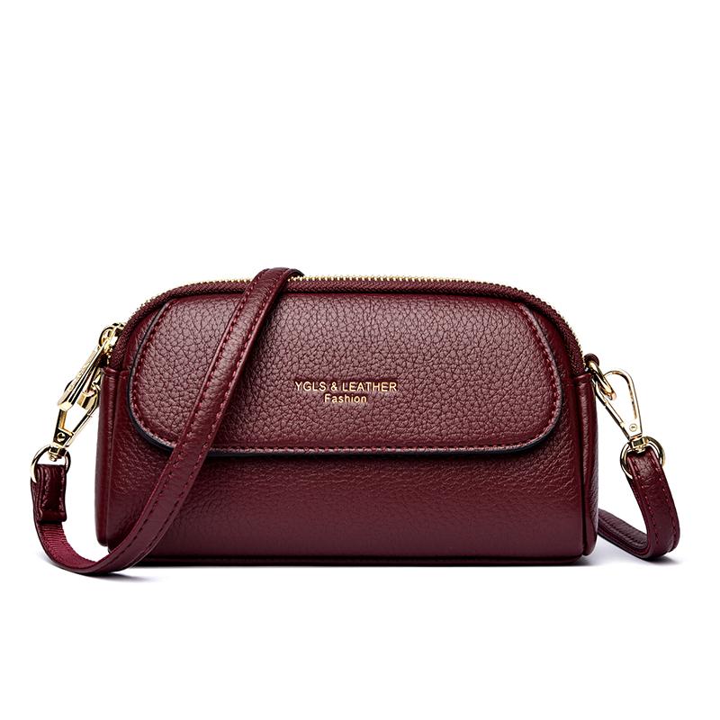 Prosta damska torba listonoszka, codzienna torba crossbody, modna torba na ramię, torebka z miękkiej skóry PU, odpowiednia do codziennego użytku i na zakupy