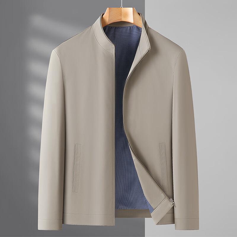Firstview Men s Cotton Stand-Collar Zipper Jacket FV25D1814 M