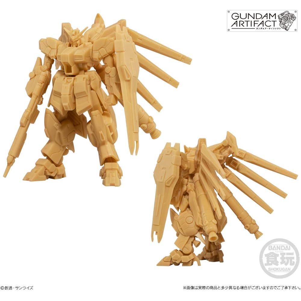 Bandai Gundam Artifact Box Set 10 Pieces Collectible Figures with Gum Gundam Series