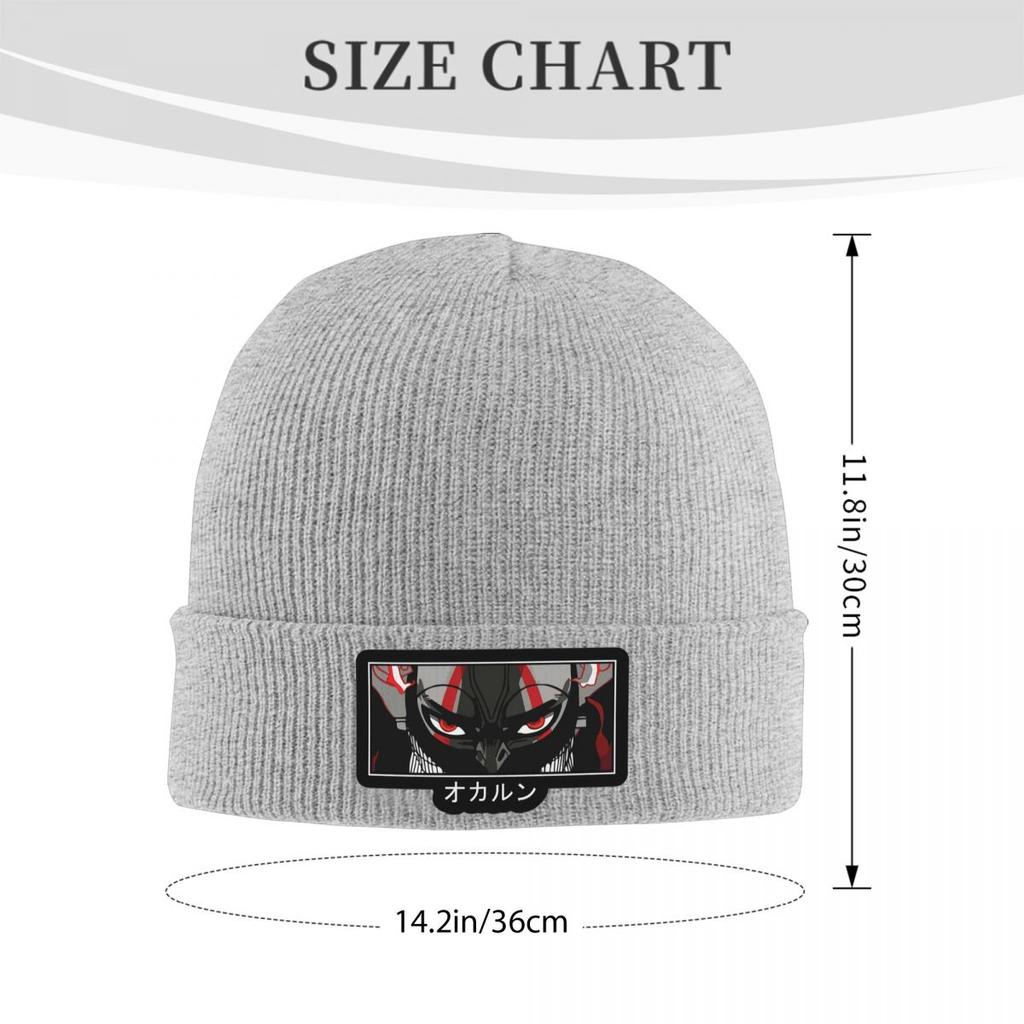 Dandadan Anime Manga Warm Knitted Cap Fashion Bonnet Hat Autumn Winter Outdoor Beanies Hats for Men Women Adult