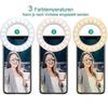 Selfie Light, Selfie Ring Light Mobile Phone, 3 Stuff Brightness, for Mobile Phone