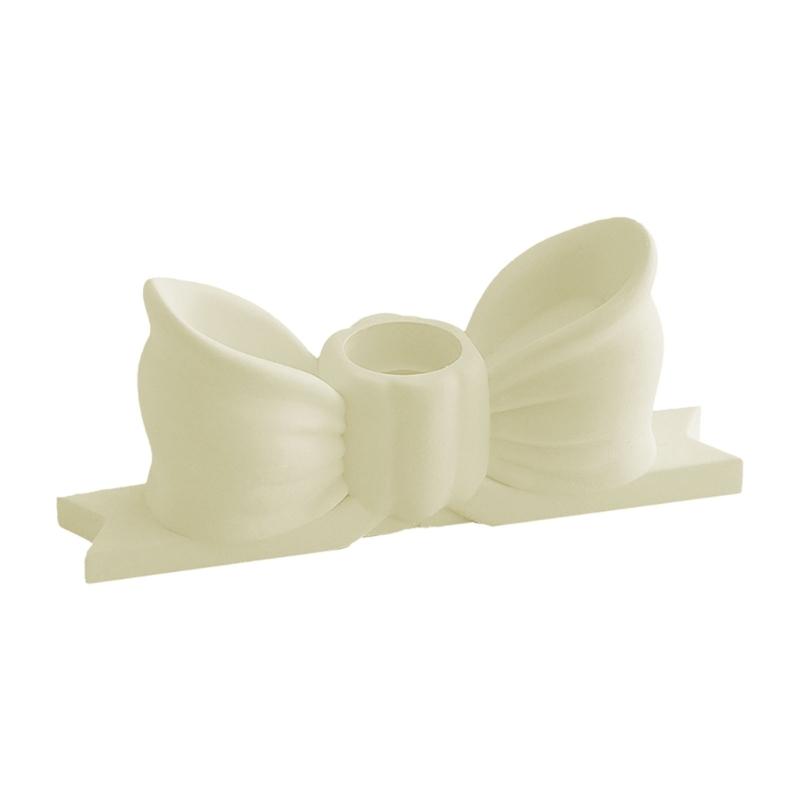 Unique Bowknot Candle Holder Candlestick For Weddings And Holiday Candle Stand Colorful
