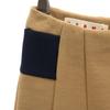 MARNI color scheme Midi Skirt 38 Brown x Navy Back zip Women Used