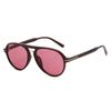2026 New Double Beam Retro Sunglasses For Women  and Men in Pilot Style Shades Metal Line Decoration UV400