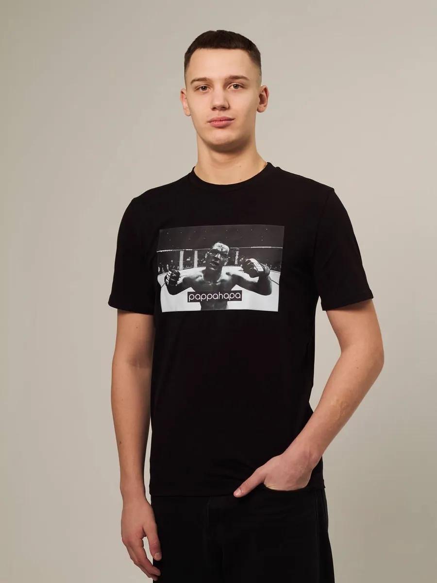 BORDSHOP oversized Petroglyph graffiti T-shirt 4XL