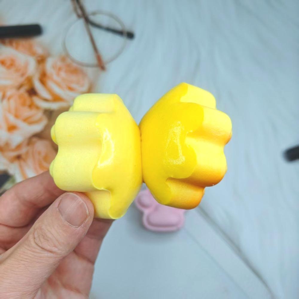 Quetschbares simuliertes Katzenpfoten-Quetschspielzeug, weich, Stressabbau, langsames Aufsteigen, sensorisches Fidget für Angst, ADHS, Autismus, Geschenk für Kinder, Erwachsene