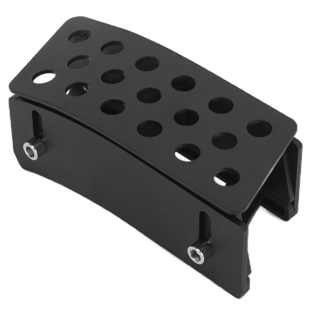 Accelerator Raised Pedals Foot Rest Iron Black Modification Replacement for Wrangler JK 2007‑2017