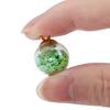 10Pcs Charms Star Sequins Transparent Glass Ball 16mm Pendants Crafts Making Findings Handmade Jewelry DIY for Earrings Necklace